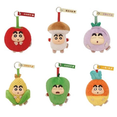 trendytoybox-CRAYON-SHIN-CHAN-Vegetable-Vinyl-Face-Plush