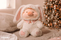 trendytoybox-toyzeroplus-LULU-THE-PIGGY-28cm-Bunny-LuLu-Plush-White