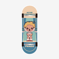 trendytoyboxSKULLPANDA -x -Action! -Cut! -Finger- Skateboard -Badge