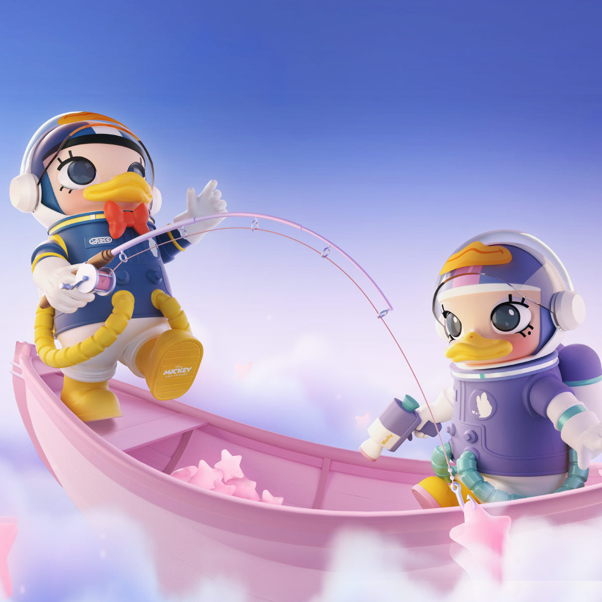 MEGA SPACE MOLLY 400% x Donald Duck