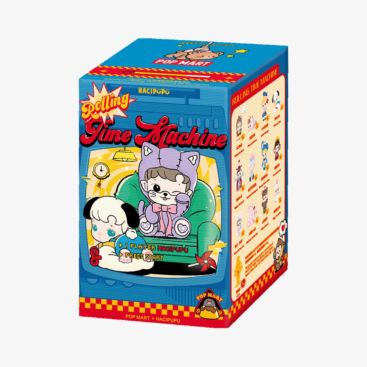 HACIPUPU-Rolling Time Machine Series Figures