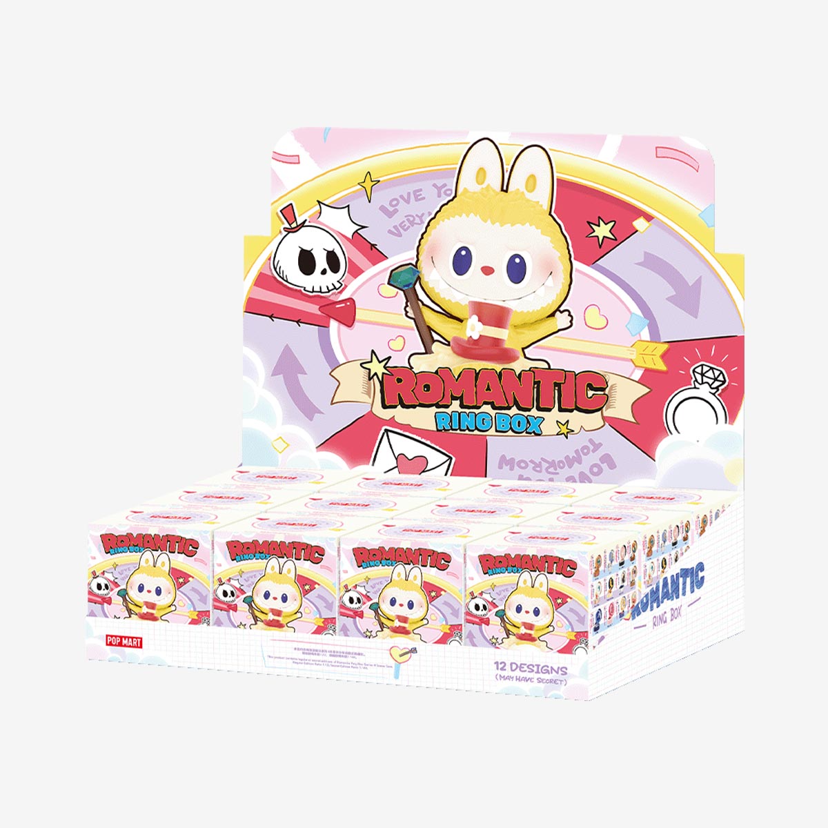 Pop Mart - Romantic Ring Box Series 4 Scene Sets Blind Box 
