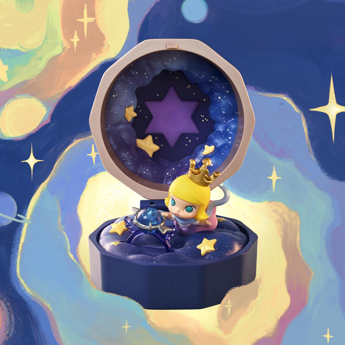 Pop Mart - Romantic Ring Box Series 4 Scene Sets Blind Box