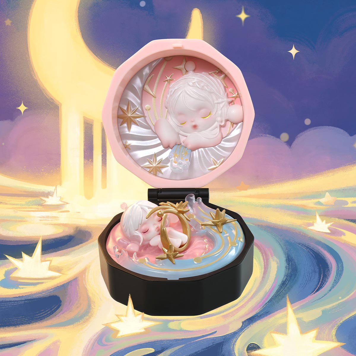 Pop Mart - Romantic Ring Box Series 4 Scene Sets Blind Box 