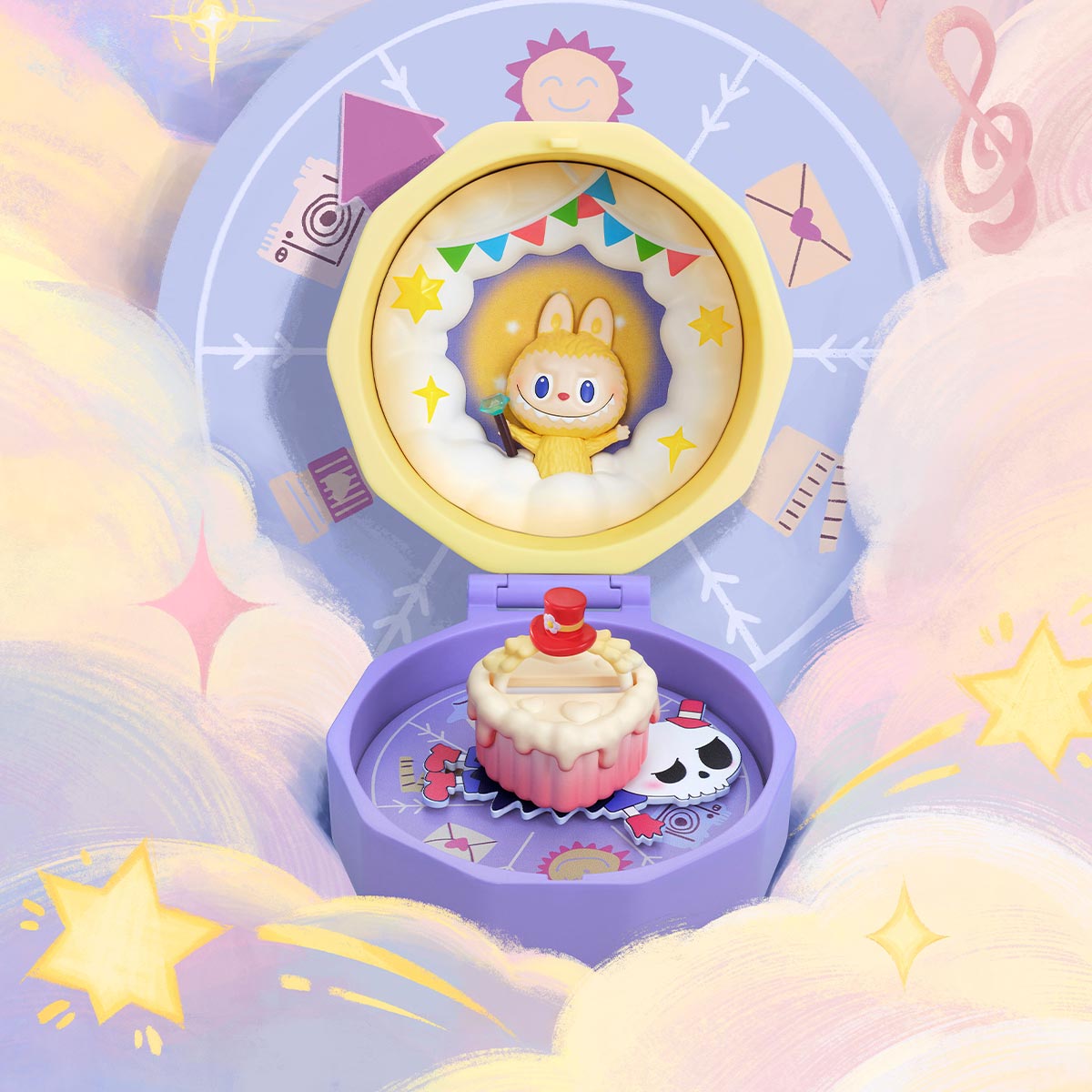 Pop Mart - Romantic Ring Box Series 4 Scene Sets Blind Box 