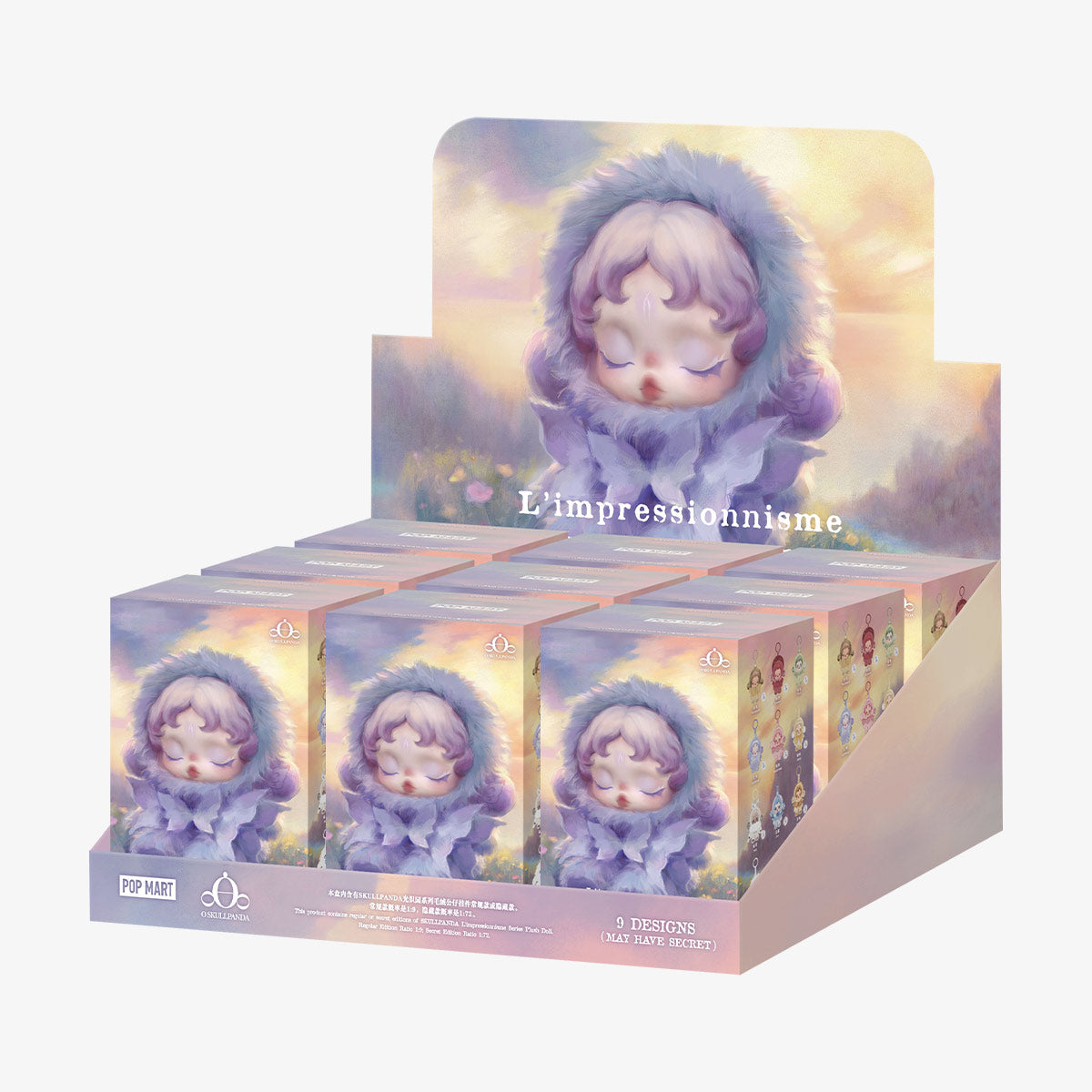 SKULLPANDA x L’impressionnisme Series Plush Doll
