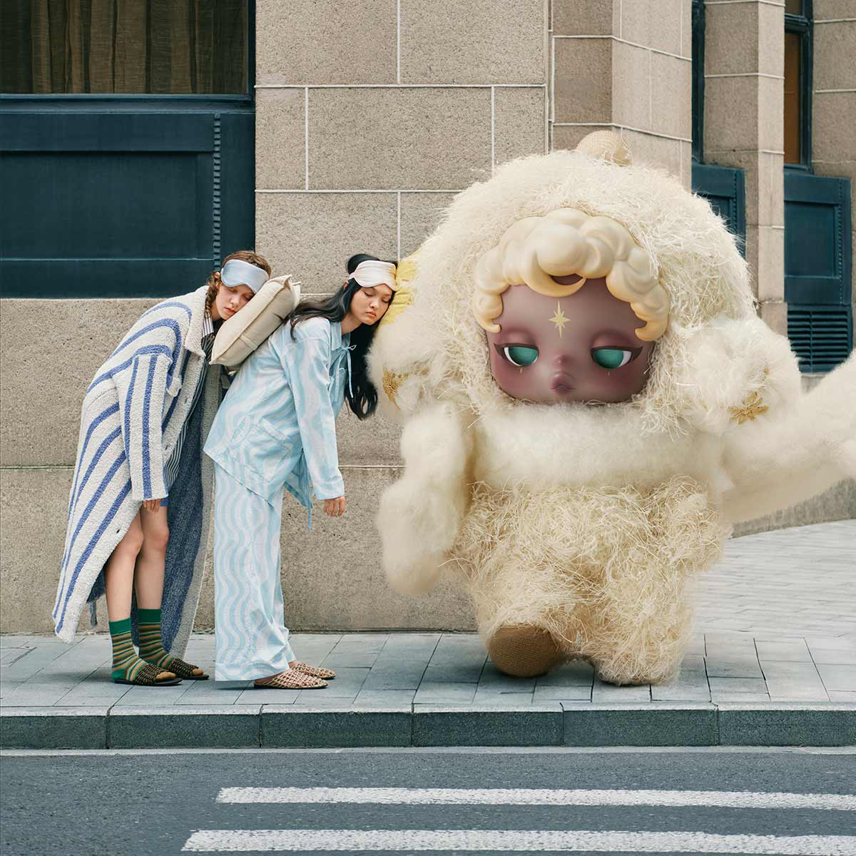 SKULLPANDA x You Found Me Series Plush Doll Pendant