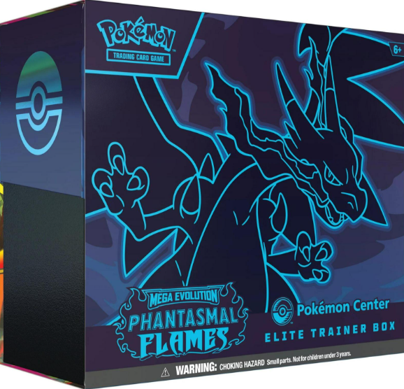 Pokemon TCG English Mega Evolution Phantasmal Flames- Elite Trainer Box（ETB）