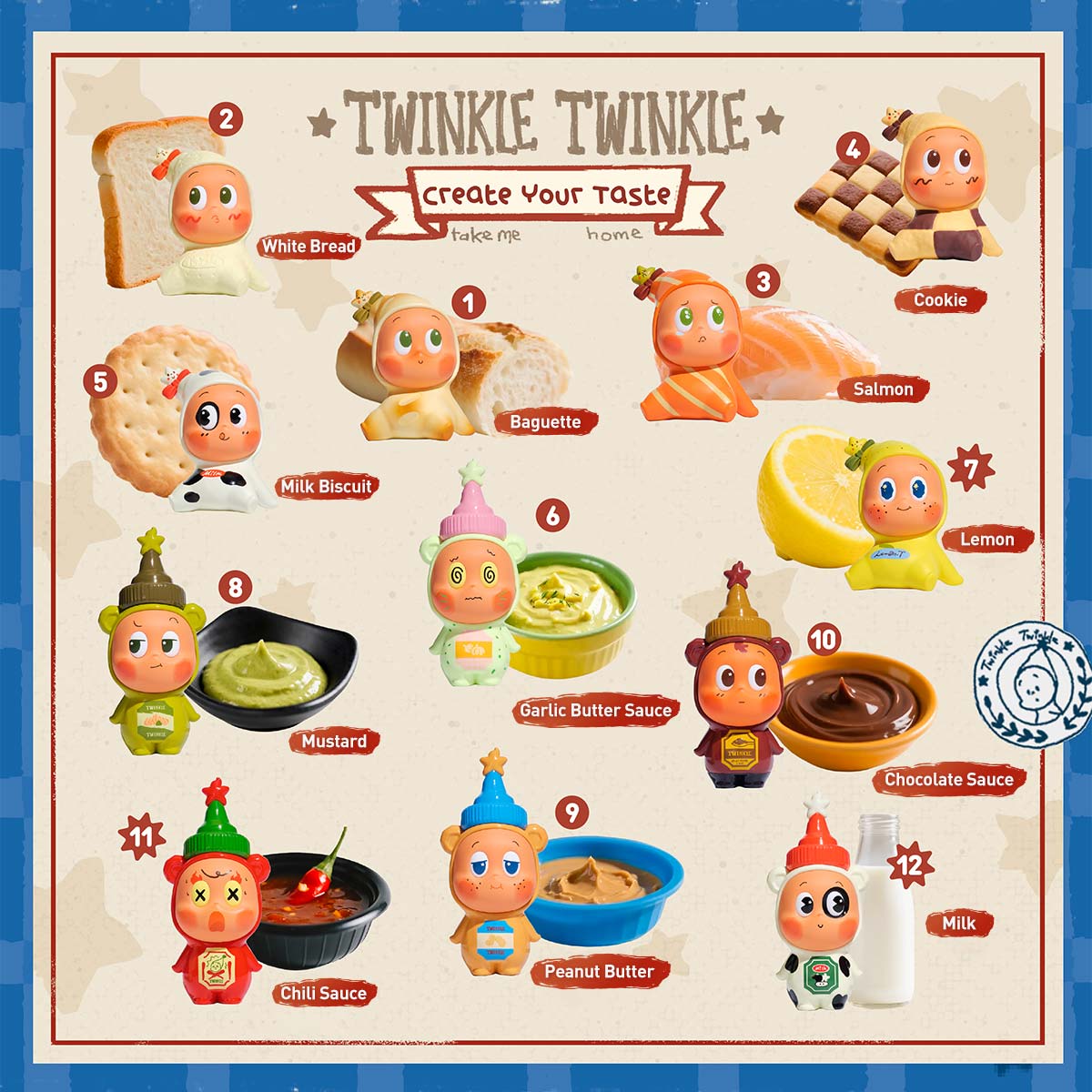 TWINKLE-TWINKLE-Create-Your-Taste-Series-Figures-(Blue)