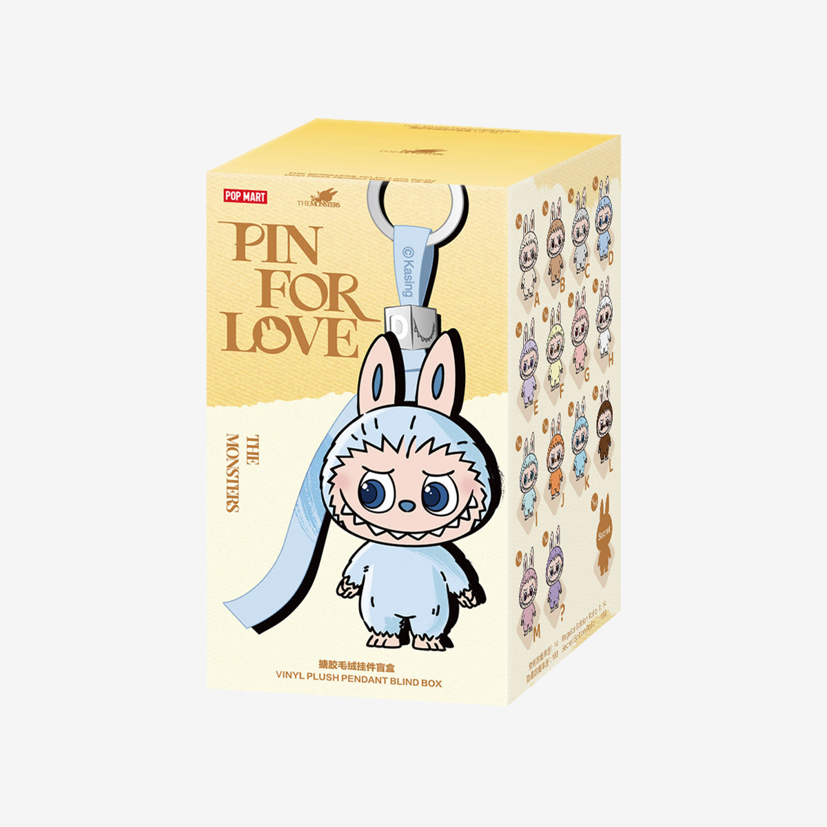 Trendy-Toy-Box-THE-MONSTERS-PIN-FOR-LOVE-SERIES-Vinyl-Plush-Pendant-Blind-Box (A-M)