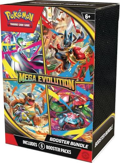 Pokemon TCG English Mega Evolution Booster Bundle