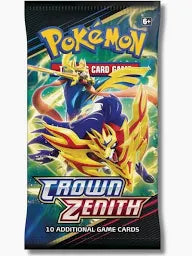Pokemon TCG English Crown Zenith Booster Pack