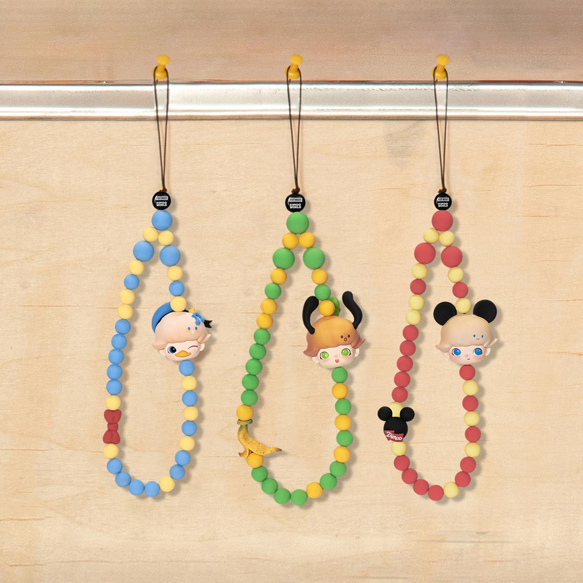 tredytoybox-POPMART-DIMOO-WORLD-DISNEY-Series-Phone-Charm