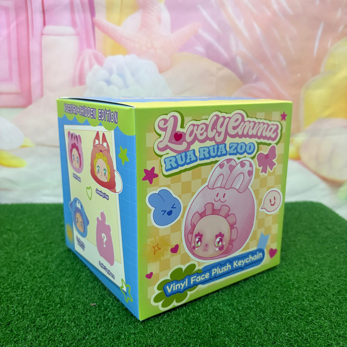 trendytoybox-Emma-Lovely-Emma-Rua-Rua-Zoo-Vinyl-Face-Plush-Keychain