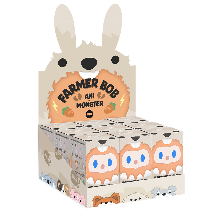 trendytoybox-FARMER-BOB-Ani-Monster-Series-Vinyl-Plush-Pendant