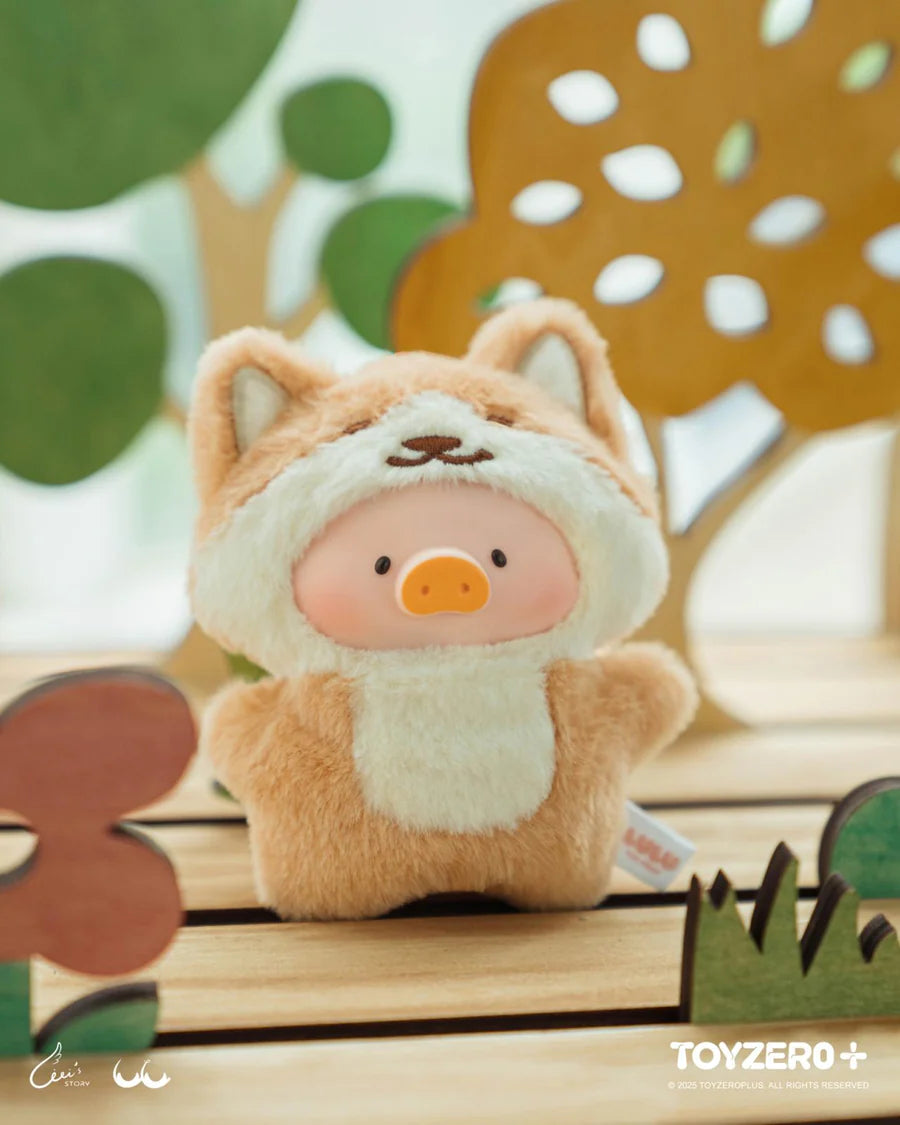 trendytoybox-LULU-THE-PIGGY-Animal-Party-Puppet-Show-PVC-Face-Plush-Keychain