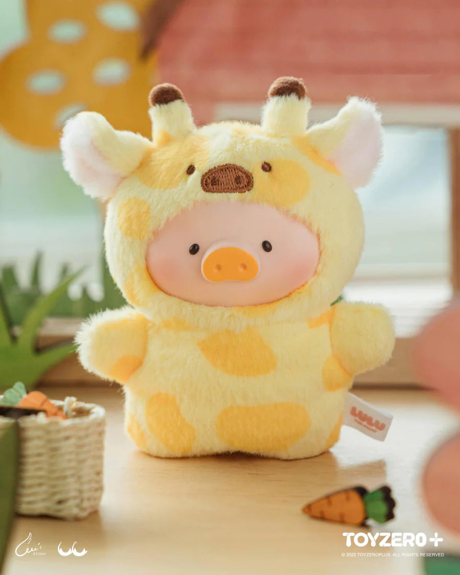 trendytoybox-LULU-THE-PIGGY-Animal-Party-Puppet-Show-PVC-Face-Plush-Keychain