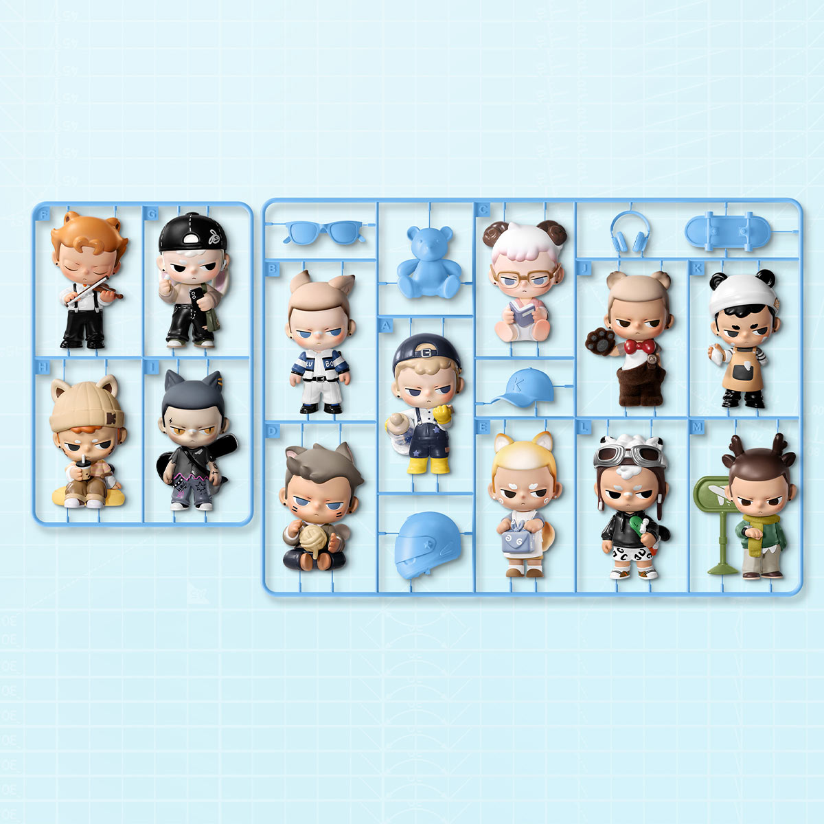 trendytoybox-popmart-KUBO -x -24/7 -YOU -Series -Figures