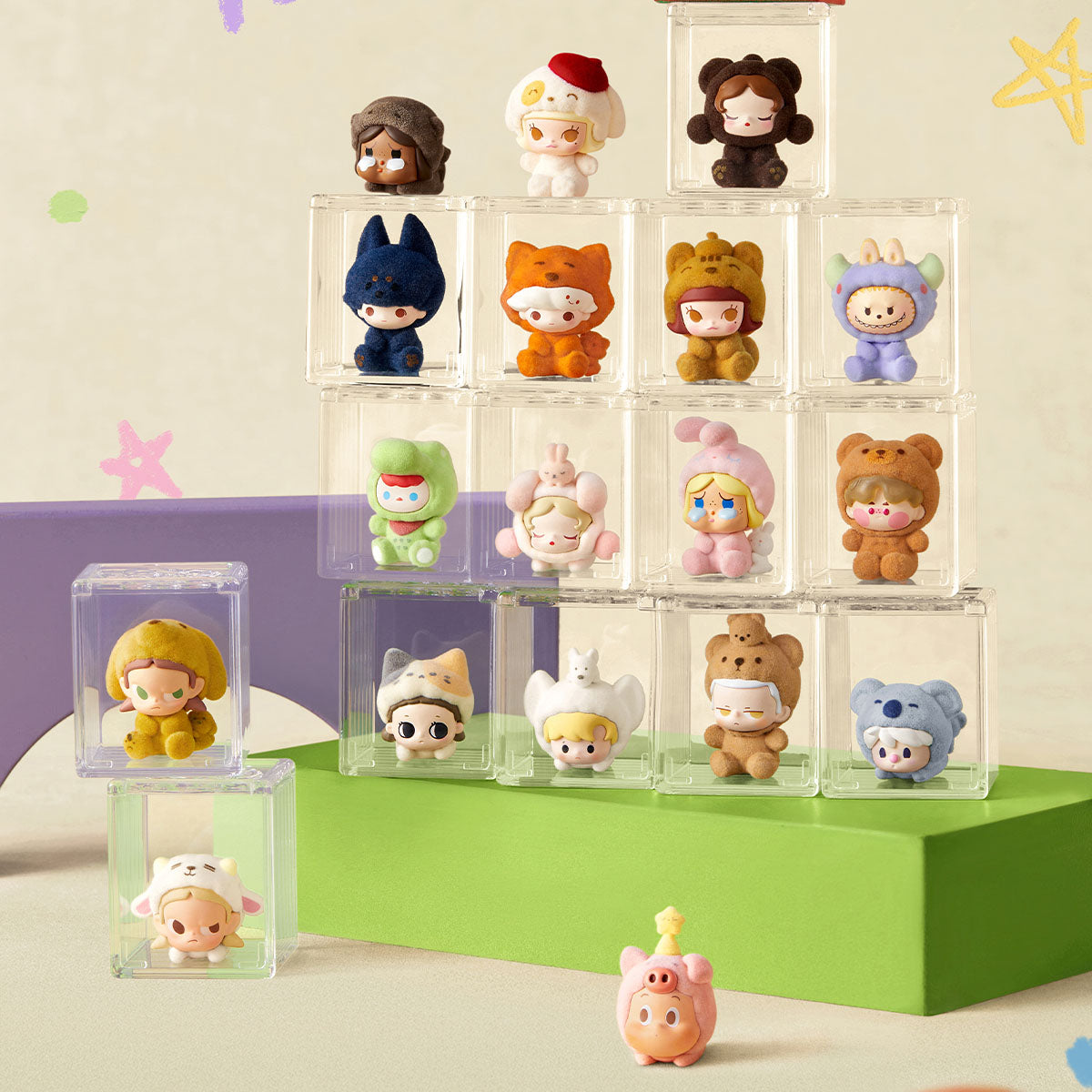 pop bean pajama party cross dressing POP BEAN Pajama Cross Dressing Series : r/PopMartCollectors