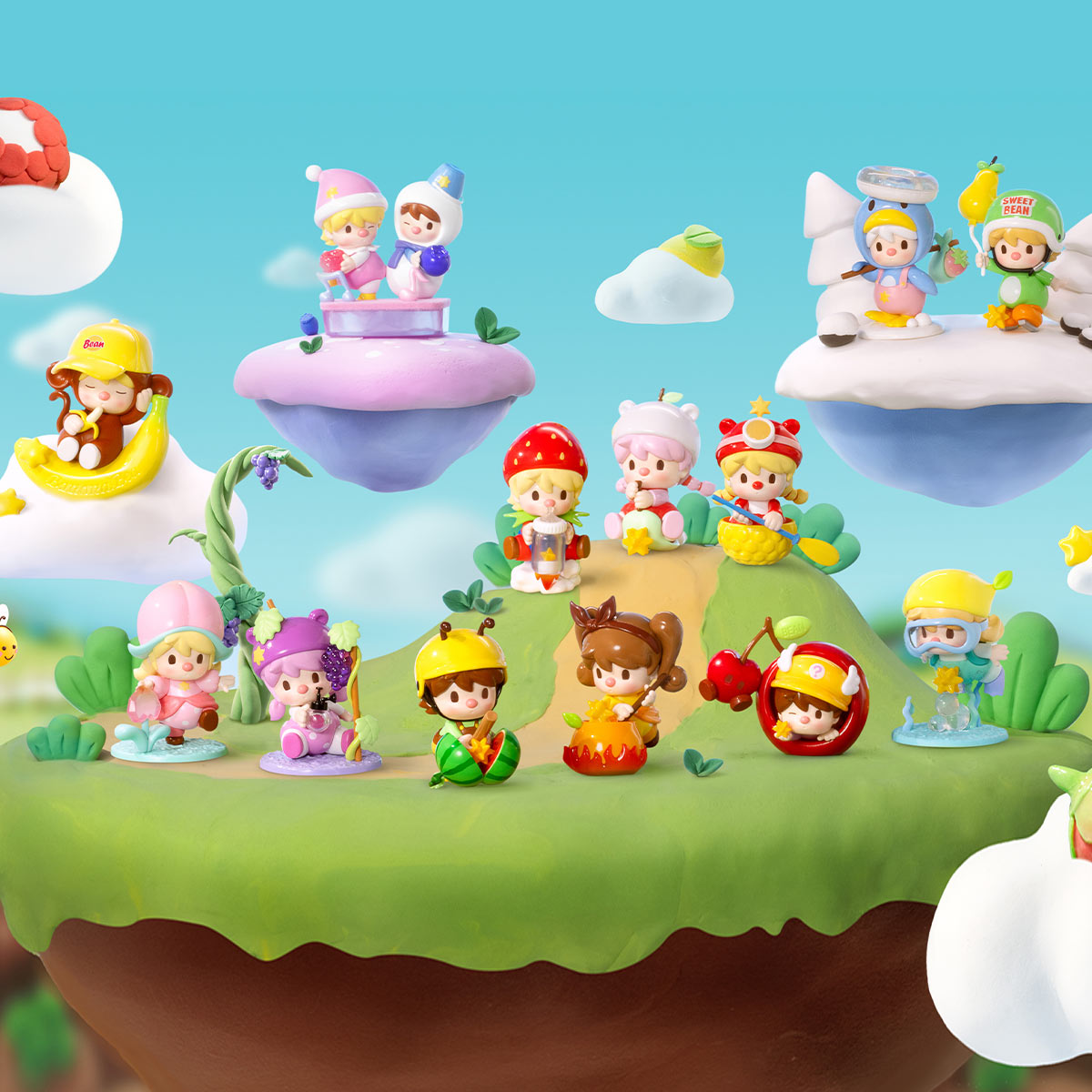 trendytoybox-popmart-SWEETBEAN-Fruit-World-Adventure-Series-Figures