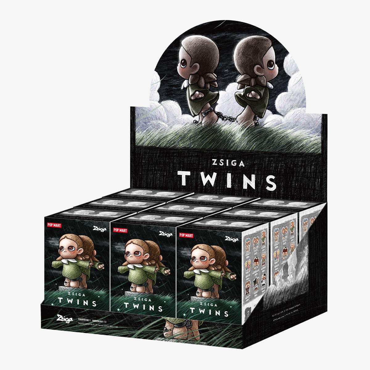 trendytoybox-popmart-ZSIGA -x- Twins -Series- Figures