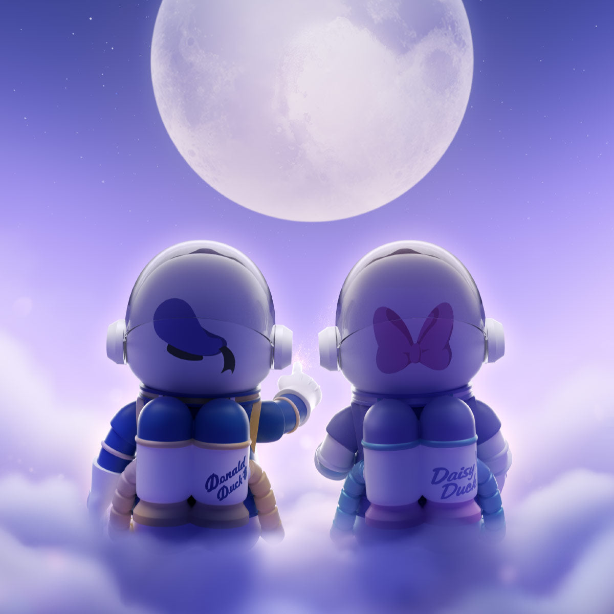 trendytoybox-popmartMEGA -SPACE- MOLLY- 400% -x -Donald -Duck