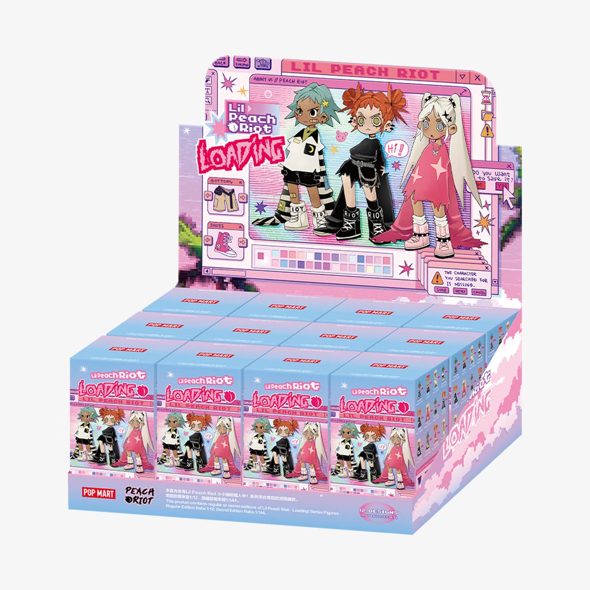 trendytoybox-pormart-LIL-PEACH-RIOT-x-Loading!-Series-Figures