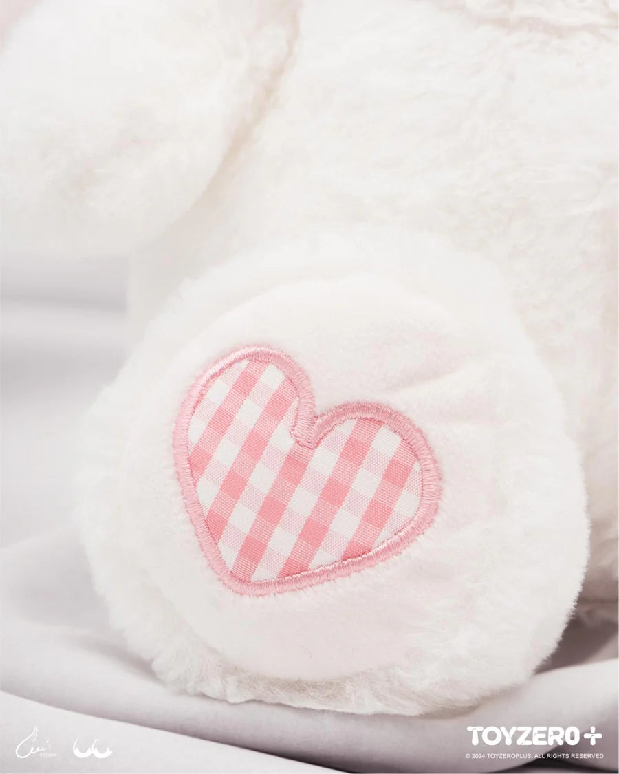 trendytoybox-toyzeroplus-LULU-THE-PIGGY-28cm-Bunny-LuLu-Plush-White